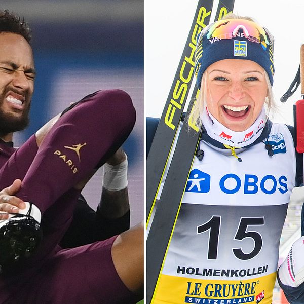 Brassen Neymar, Frida Karlsson och Ebba Andersson.