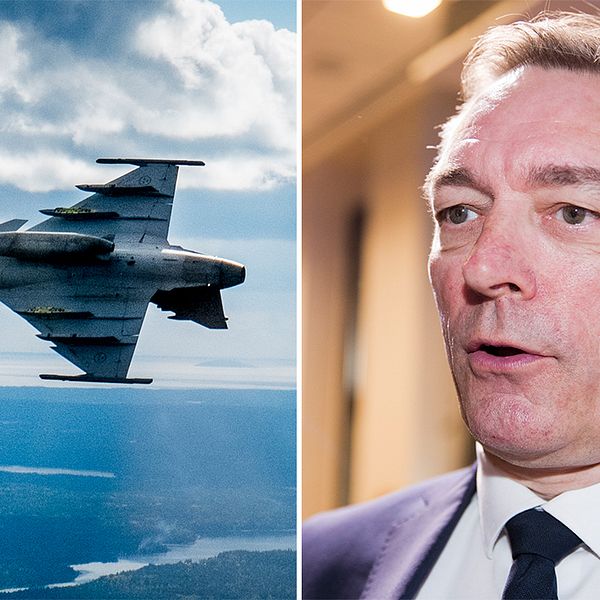 Gripen-plan/Norges försvarsminister Frank Bakke-Jensen