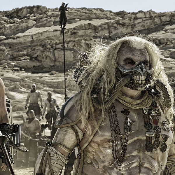 Hugh Keays-Byrne som Immortan Joe i Mad Max: Fury road.