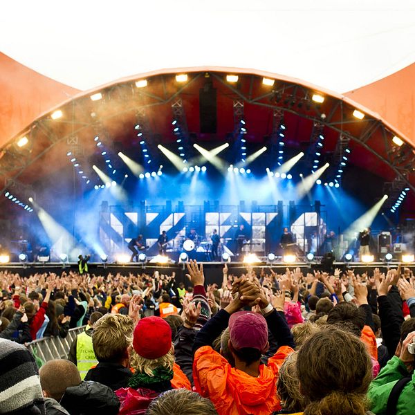 Orange-scenen på Roskilde.