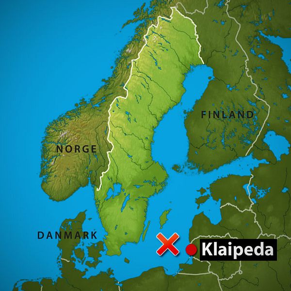 Flygplanet försvann någonstans mellan Öland och litauiska Klaipeda.