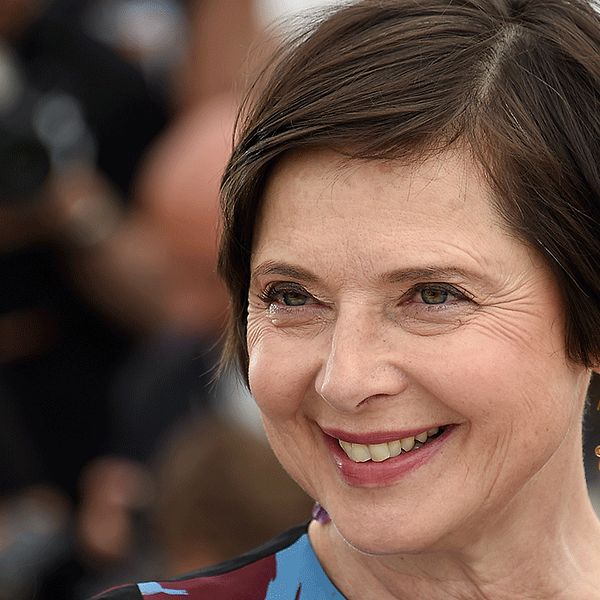 Isabella Rossellini på Cannes filmfestival.