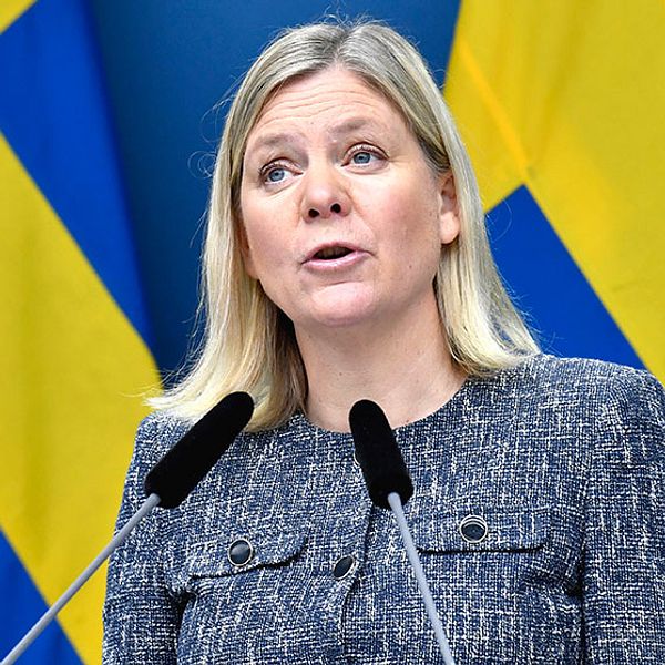 Finansminister Magdalena Andersson (S)