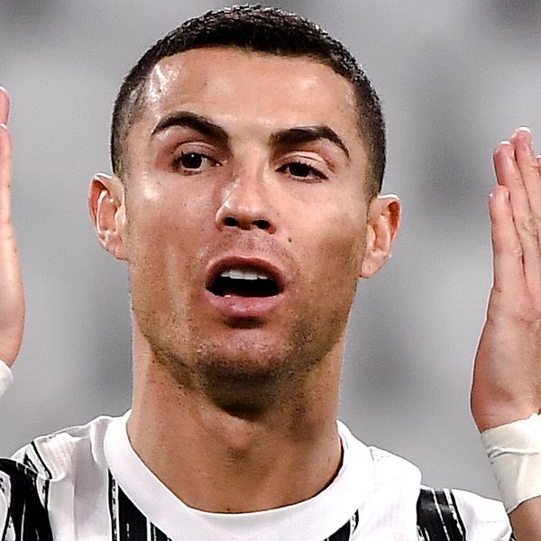 Cristinao Ronaldo missade en straff för Juventus mot Atalanta.