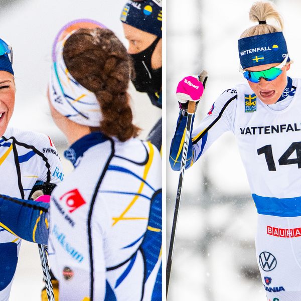 Frida Karlsson vann duellen mot Ebba Andersson i Östersund.