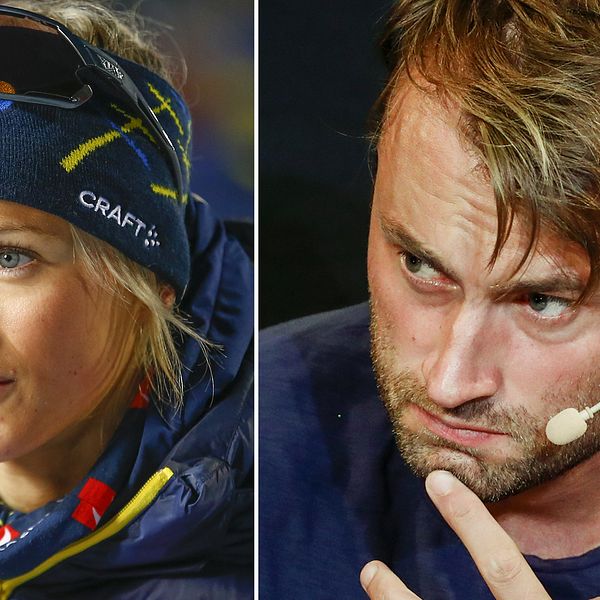 Frida Karlsson och Petter Northug.