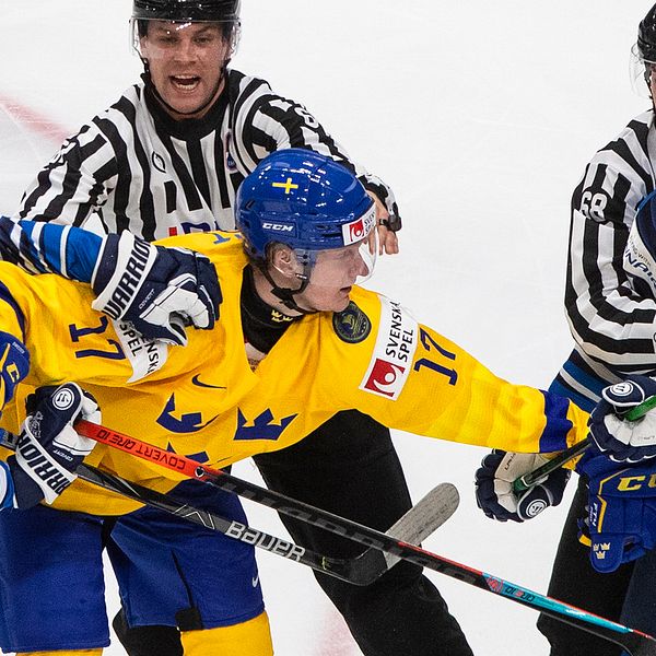 Oskar Kvists Sverige förlorade mot Finland.
