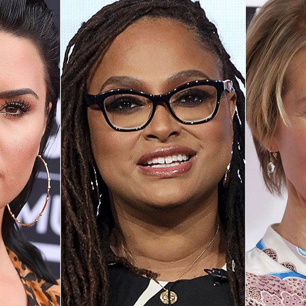 Demi Lovato, Ava Duvernay och Cynthia Nixon.