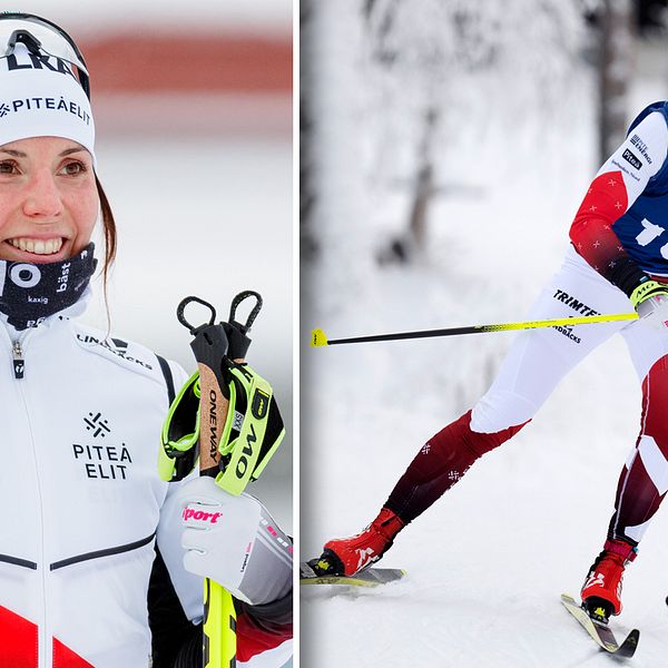 Charlotte Kalla, Piteå Elit SK, efter skidloppet över 15 km klassisk stil i Östersund.