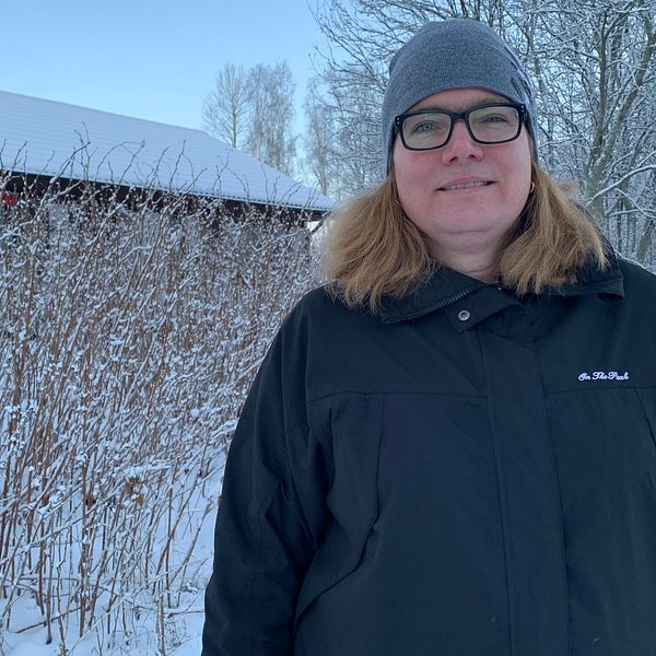 Anna Carlsson, nationell samordnare LänsstyrelsenDalarna, intervjuas utomhus.