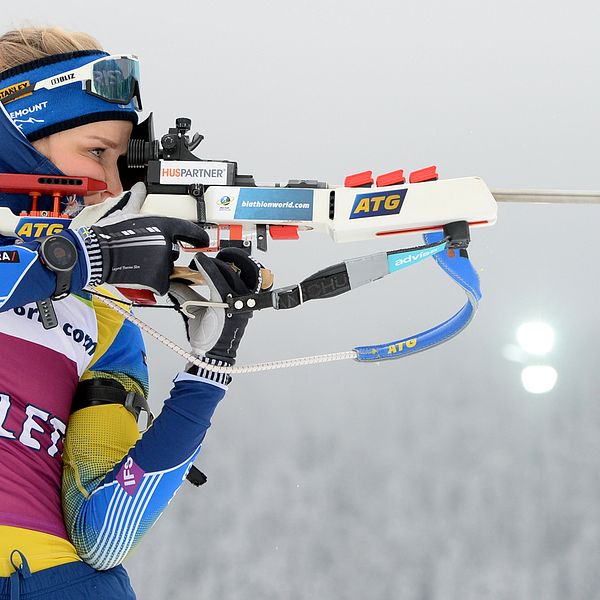 Stina Nilsson gör sin debut i IBU-cupen under torsdagen.