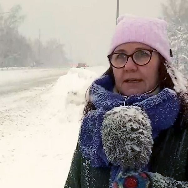 SVT Västernorrlands reporter på plats i Sundsvall.