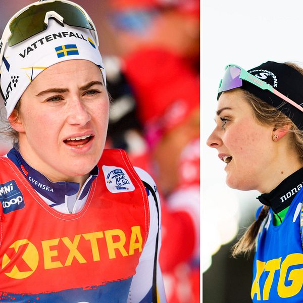 Ebba Andersson är övertygad om att Stina Nilsson kommer att bli bättre på skidskytte.