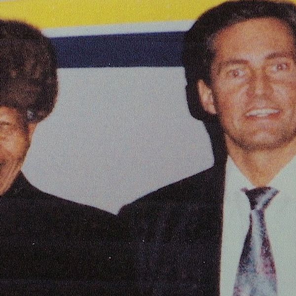 Mandela och Göran Bergström