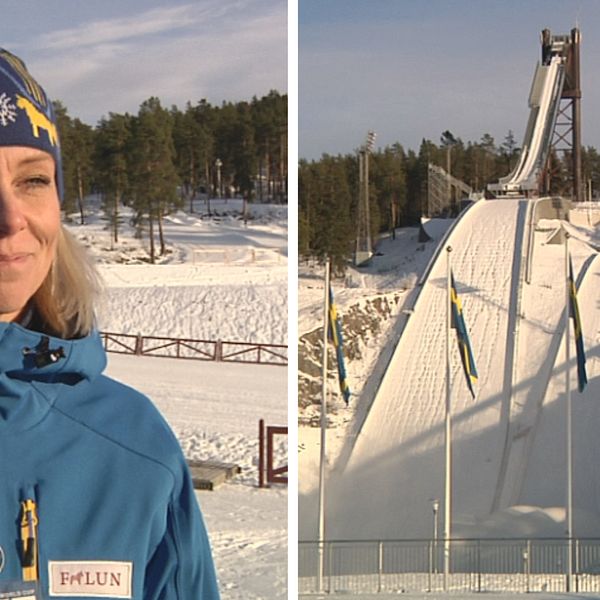 Ulrika Back-Eriksson, vd för Svenska Skidspelen och hopptornen på Lugnet i Falun.