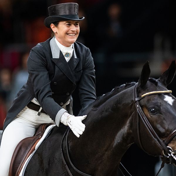 Tinne Vilhelmson Silfvén på Don Aureiello på Göteborg Horse Show 2019