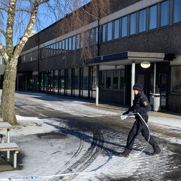 Skolattacken på Peder Skrivares skola i Varberg.
