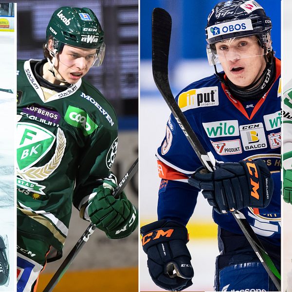 Filip Hållander, Albert Johansson, Pontus Holmberg och Simon Ryfors får debutera i Tre Kronor.