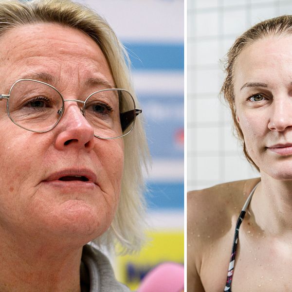 Förbundskapten Ulrika Sandmark hoppas på en snabb återkomst för Sjöström.