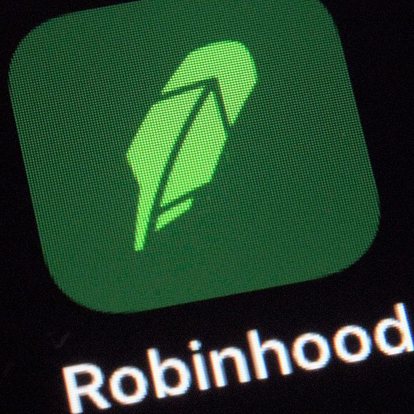 Bild på appen Robinhood.