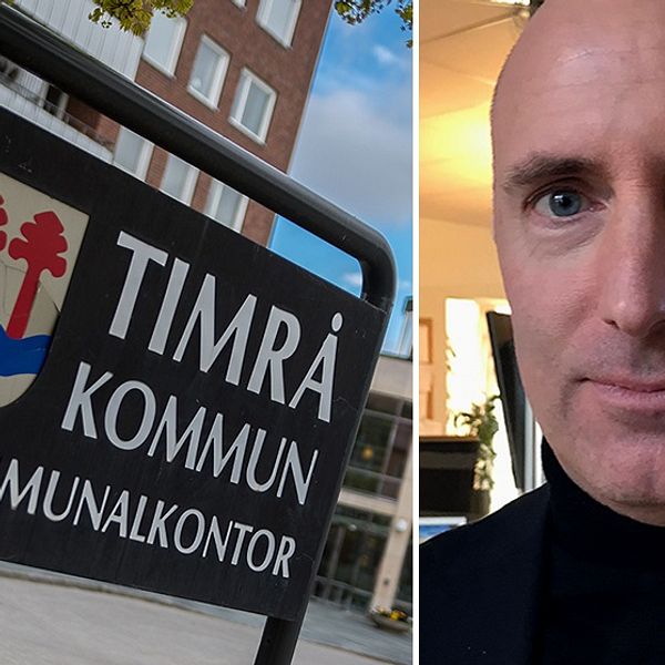 Exteriör Timrå kommunhus och Andreaz Strömgren