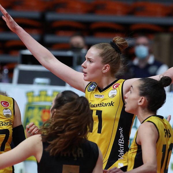 Isabelle Haaks Vakifbank har säkrat seriesegern.