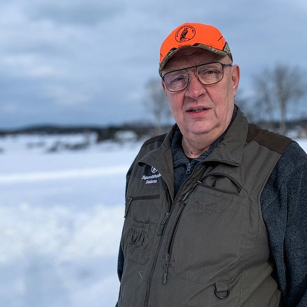 Närbild på Ulf Berg (M) regionstyrelsens ordförande i Dalarna, Jägarförbundets ordförande i Dalarna.