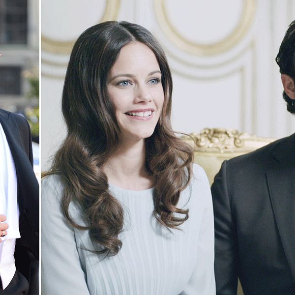 Calle Schulman (till vänster) producerade intervjun med paret som sändes i SVT under fredagen.