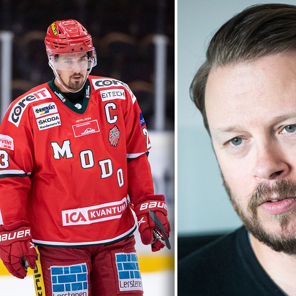 Modos sportchef Fredrik Glader blev mordhotad efter lagets förlust under onsdag kväll.