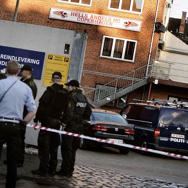 Polistillslag mot Hells Angels i Köpenhamn