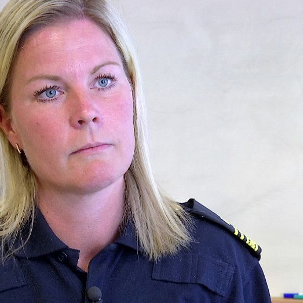 Josefine Perming Tengqvist vid polisen i Västernorrland.