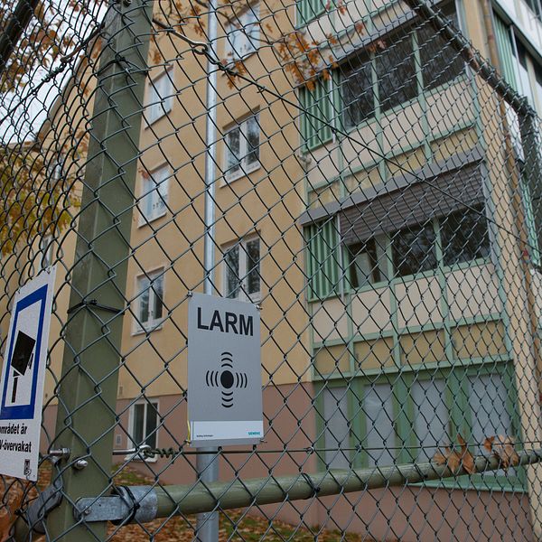 Bildne visar stängslet till rättspsykiatriska kliniken i Säter.