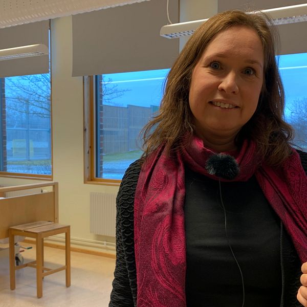 Marie Wester, lärare på vård- och omsorgsprogrammet på Sannarpsgymnasiet.