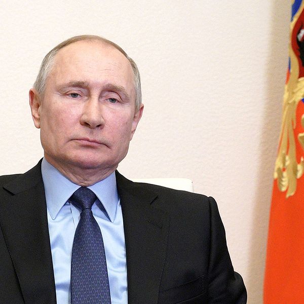 Rysslands president Vladimir Putin.