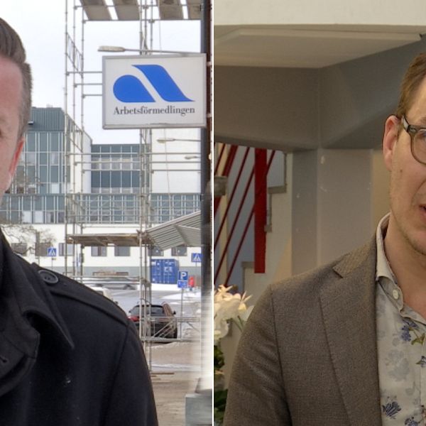 Kalle Östergren är enhetschef på Arbetsförmedlingen i Kalmar län och Richard Berkeby är rektor på komvux i Kalmar.