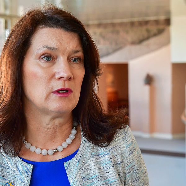 Sveriges utrikesminister Ann Linde (S)