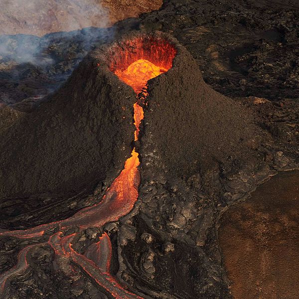 Vulkanutbrott på Island