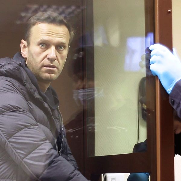 Den ryska oppositionspolitikeAleksej Navalnyj.