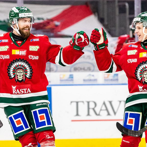 Frölunda vann hemma mot serievinnaren Växjö.