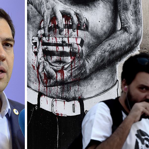 Tiden börjar rinna ut för den grekiske premiärministern Alexis Tsipras. På onsdag ska det grekiska parlamentet rösta om det nya tuffa sparpaketet – som fått hård kritik av många greker.