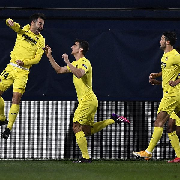 Villarreal besegrade Arsenal med 2-1.