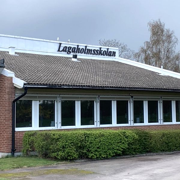 Lagaholmsskolan i Laholm.
