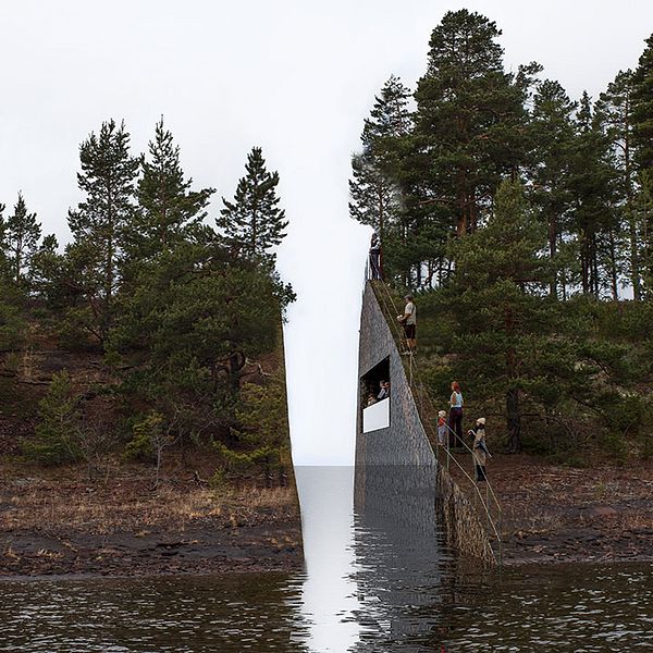 Namnen på de omkomna ska graveras in i berget på ena sidan av minnesmonumentet ”Memory wound”. Besökarna kommer inte att kunna röra vid namnen – vilket ytterligare påminner om känslan av förlust.