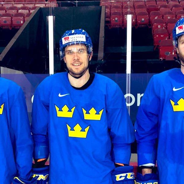 Rickard Rakell, Henrik Tömmernes och Klas Dahlbeck kommer att leda Tre Kronor på isen.