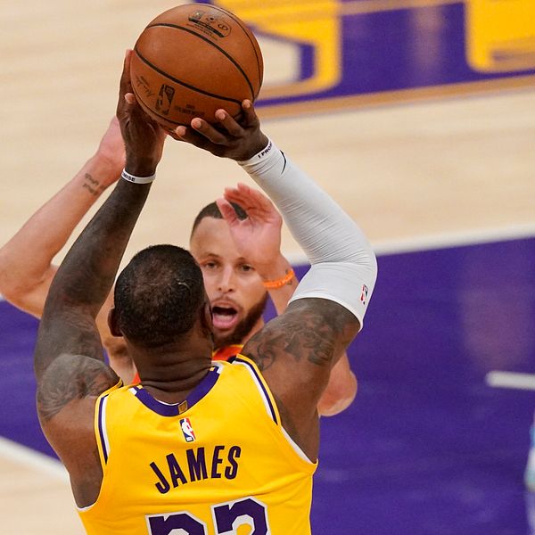 LeBron James avgjorde mötet med Golden State.