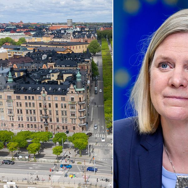 Finansminister Magdalena Andersson (S) leder arbetsgruppen som föreslår miljonärsskatt.