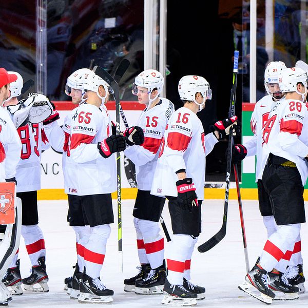 Schweiz nollade Belarus och vann med 6-0.