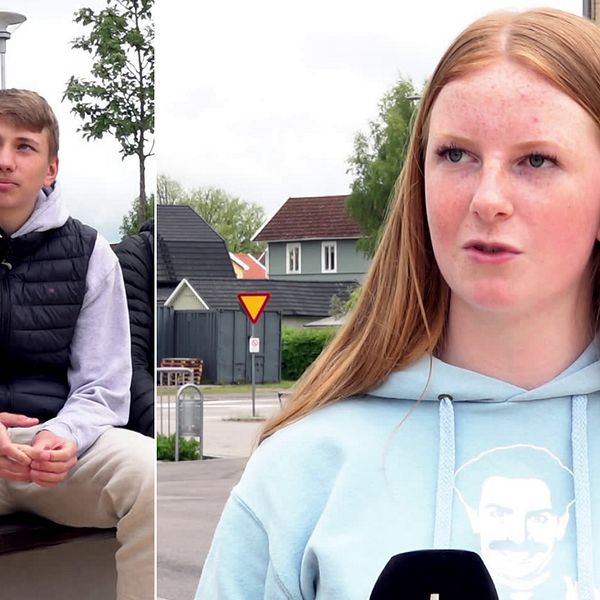 16-åringar Josefine och Gustav från Torsås berättar om hur viktig det för dem att få ett sommarjobb nu under pandemin.