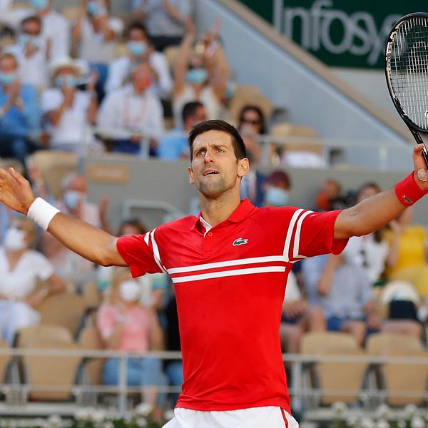 Novak Djokovic tog hem sin 19:e grand slam-titel.