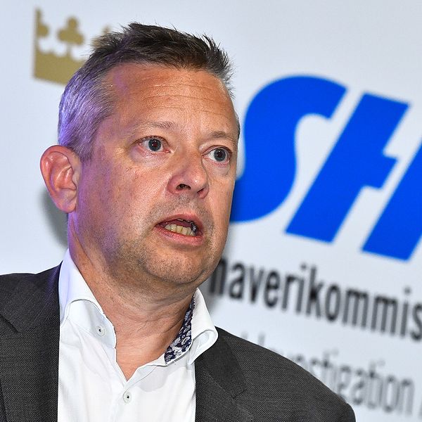 Jonas Bäckstrand, utredningsordförande och ställföreträdande generaldirektör på Statens haverikommission.